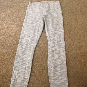 Lululemon Wunder Under grey leggings